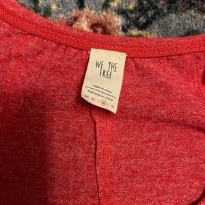 Free people short sleeve